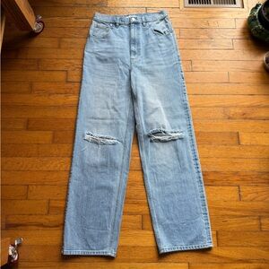 Tibi Light Wash Jeans